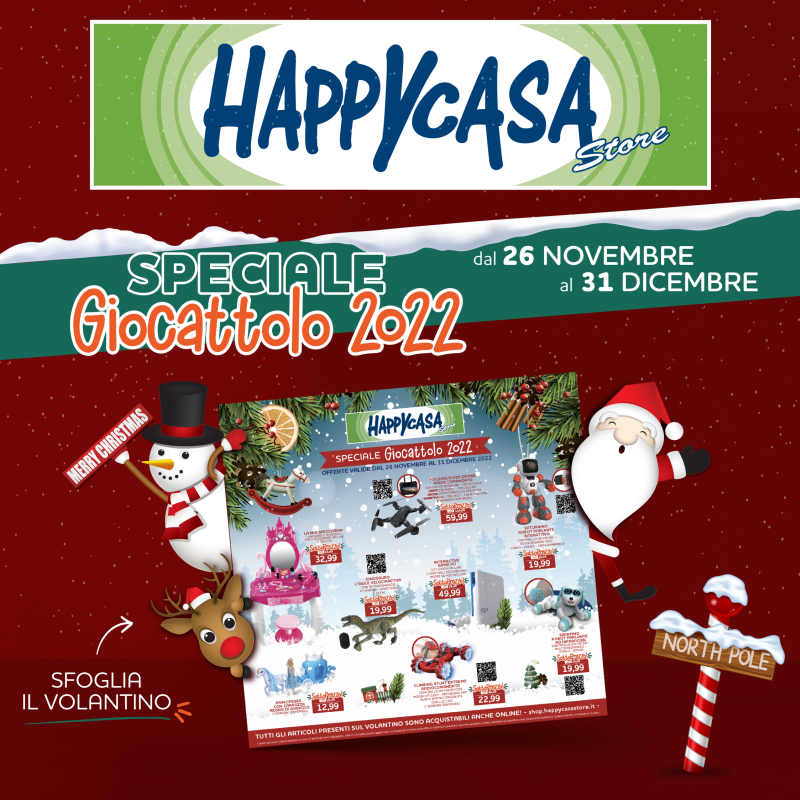 Nuovo Volantino Happy casa!